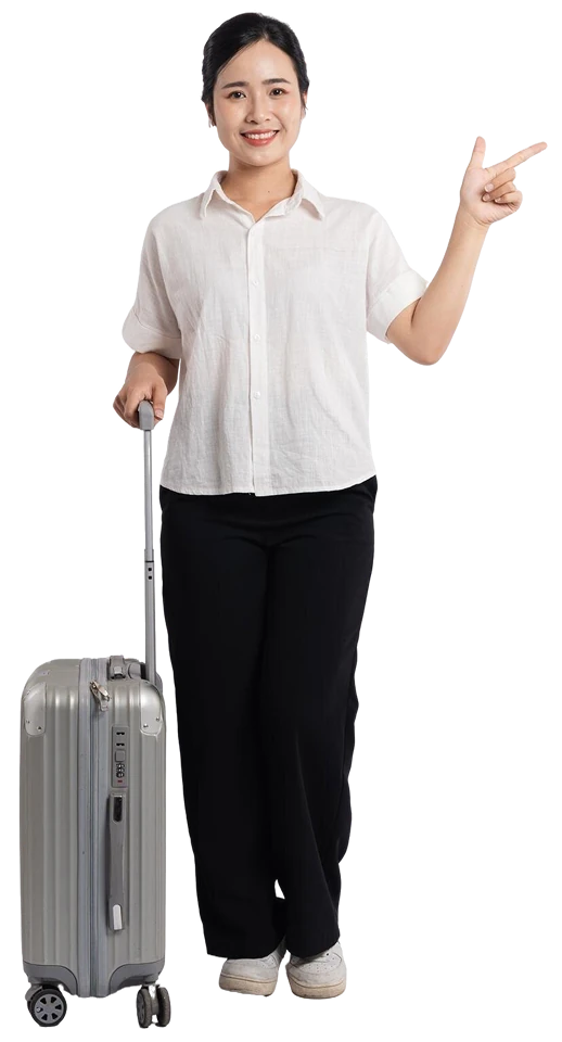 visawang-woman-pointing-luggage